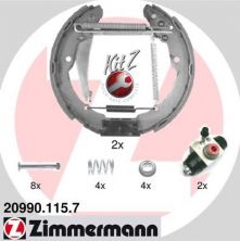 Zimmermann 20990.115.7 - Brzdové čeľuste -