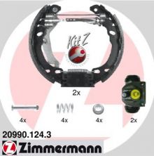 Zimmermann 20990.124.3 - Brzdové čeľuste -