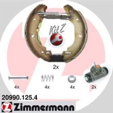 Zimmermann 20990.125.4 - Brzdové čeľuste -