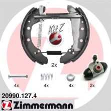 Zimmermann 20990.127.4 - Brzdové čeľuste -
