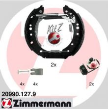 Zimmermann 20990.127.9 - Brzdové čeľuste -