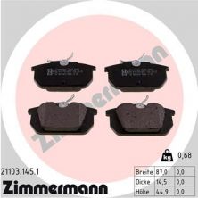 Zimmermann 21103.145.1 - Brzdové platničky -