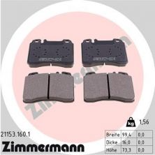 Zimmermann 21153.160.1 - Brzdové platničky -