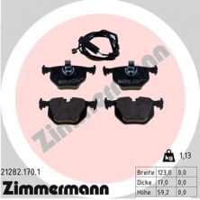 Zimmermann 21282.170.1 - Brzdové platničky -