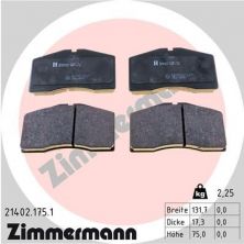 Zimmermann 21402.175.1 - Brzdové platničky -
