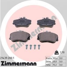 Zimmermann 21439.200.1 - Brzdové platničky -