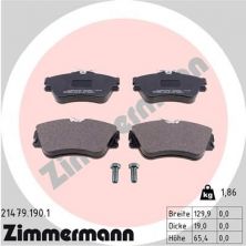 Zimmermann 21479.190.1 - Brzdové platničky -