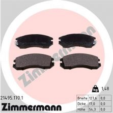 Zimmermann 21495.170.1 - Brzdové platničky -
