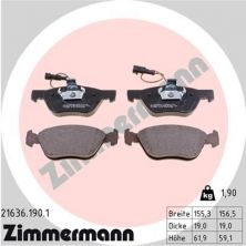 Zimmermann 21636.190.1 - Brzdové platničky -
