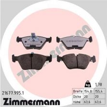 Zimmermann 21677.995.1 - Brzdové platničky -