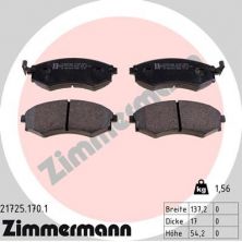 Zimmermann 21725.170.1 - Brzdové platničky -