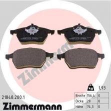 Zimmermann 21848.200.1 - Brzdové platničky -