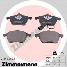 Zimmermann 21849.200.1 - Brzdové platničky -