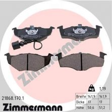 Zimmermann 21868.170.1 - Brzdové platničky -
