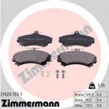 Zimmermann 21920.155.1 - Brzdové platničky -