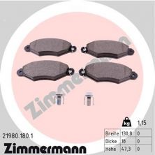 Zimmermann 21980.180.1 - Brzdové platničky -