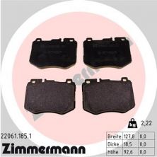 Zimmermann 22061.185.1 - Brzdové platničky -