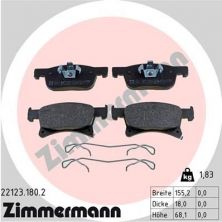 Zimmermann 22123.180.2 - Brzdové platničky -