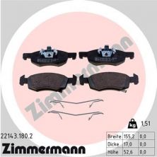 Zimmermann 22143.180.2 - Brzdové platničky -