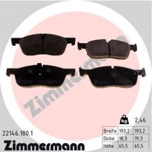 Zimmermann 22146.180.1 - Brzdové platničky -