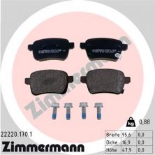 Zimmermann 22220.170.1 - Brzdové platničky -