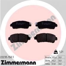 Zimmermann 22235.150.1 - Brzdové platničky -