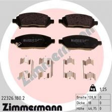 Zimmermann 22326.180.2 - Brzdové platničky -