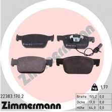 Zimmermann 22383.170.2 - Brzdové platničky -