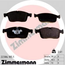 Zimmermann 22386.185.1 - Brzdové platničky -