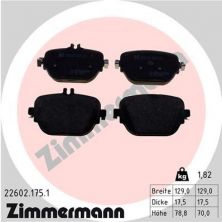 Zimmermann 22602.175.1 - Brzdové platničky -