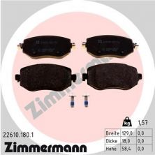 Zimmermann 22610.180.1 - Brzdové platničky -