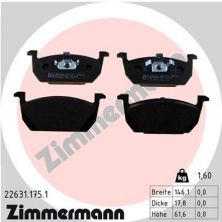 Zimmermann 22631.175.1 - Brzdové platničky -