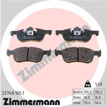 Zimmermann 22748.165.1 - Brzdové platničky -