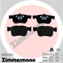 Zimmermann 22813.170.1 - Brzdové platničky -