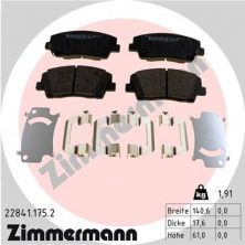 Zimmermann 22841.175.2 - Brzdové platničky -