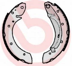 Brembo S 61 522 - Brzdové čeľuste -