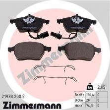Zimmermann 21938.200.2 - Brzdové platničky -