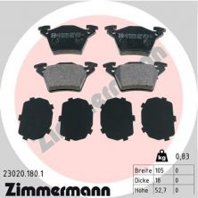 Zimmermann 23020.180.1 - Brzdové platničky -