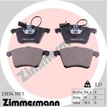 Zimmermann 23034.190.1 - Brzdové platničky -