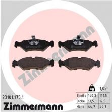 Zimmermann 23101.175.1 - Brzdové platničky -
