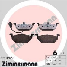 Zimmermann 23131.995.1 - Brzdové platničky -