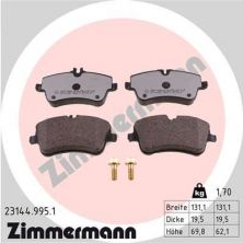 Zimmermann 23144.995.1 - Brzdové platničky -