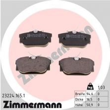Zimmermann 23224.165.1 - Brzdové platničky -