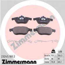 Zimmermann 23245.180.2 - Brzdové platničky -