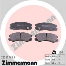 Zimmermann 23250.165.1 - Brzdové platničky -