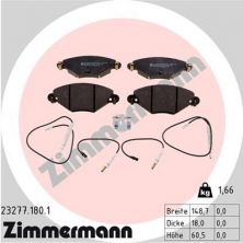Zimmermann 23277.180.1 - Brzdové platničky -