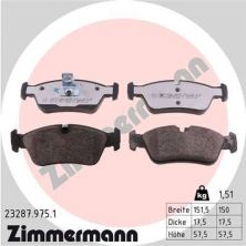 Zimmermann 23287.975.1 - Brzdové platničky -