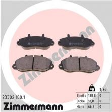 Zimmermann 23302.180.1 - Brzdové platničky -