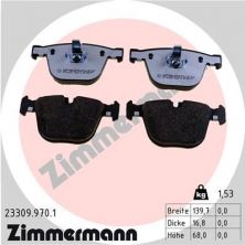 Zimmermann 23309.970.1 - Brzdové platničky -