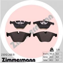 Zimmermann 23312.200.9 - Brzdové platničky -